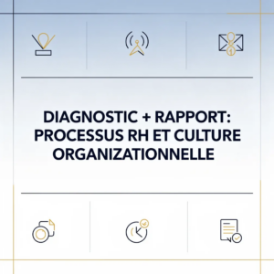 Diagnostic + rapport: Processus RH et culture organisationnelle
