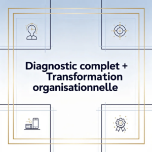Diagnostic complet + stratégie: Transformation organisationnelle