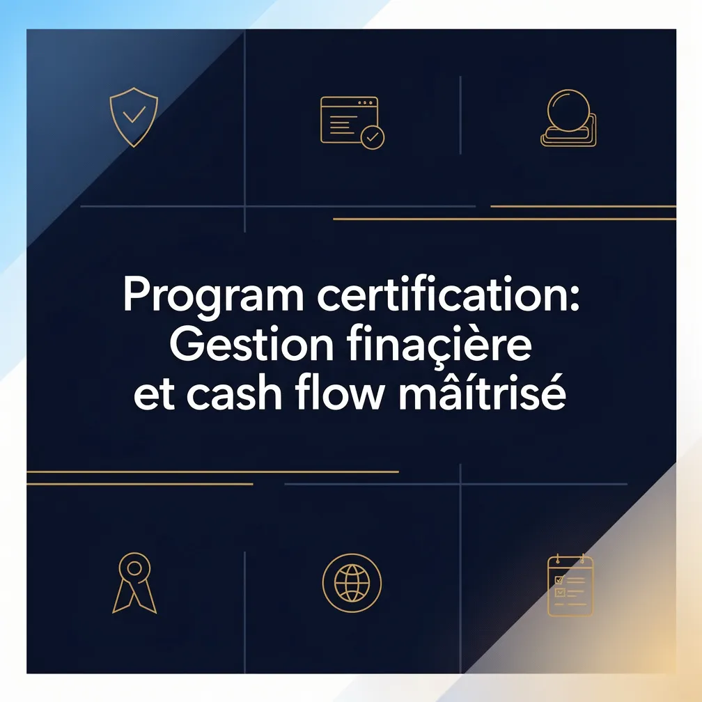 Program certification: Gestion financière et cash flow maîtrisé