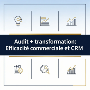 Audit + transformation: Efficacité commerciale et CRM